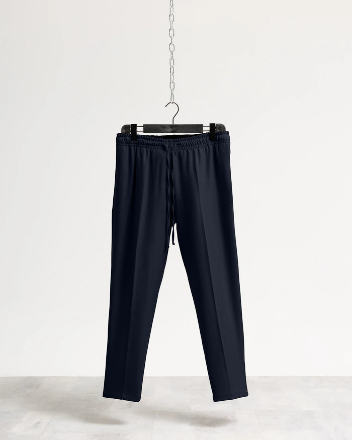 Pantalaccio regular tessuto classico Eternal Atelier - Blu