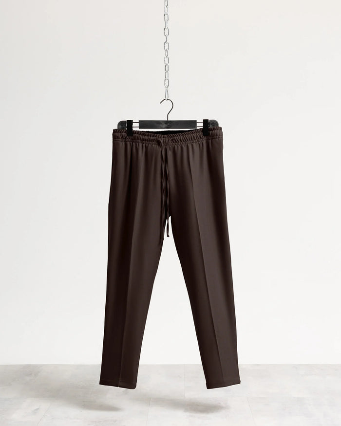 Pantalaccio regular tessuto classico Eternal Atelier - Moro