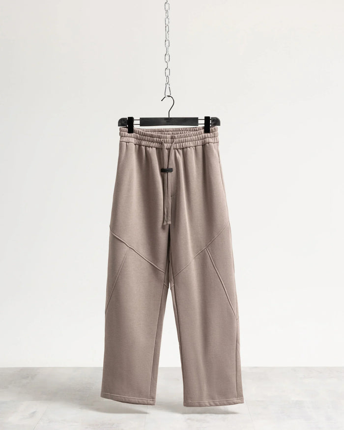Pantalone tuta fondo ampio Eternal - Fango