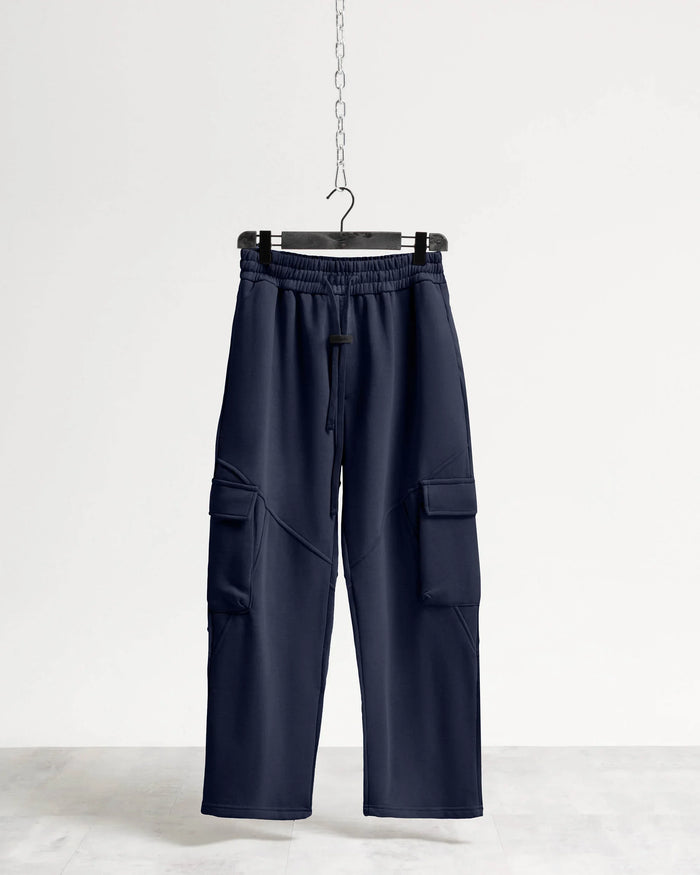 Pantalone tuta cargo Eternal - Blu