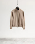Giacca con zip mezzo collo tessuto classico Eternal Atelier
