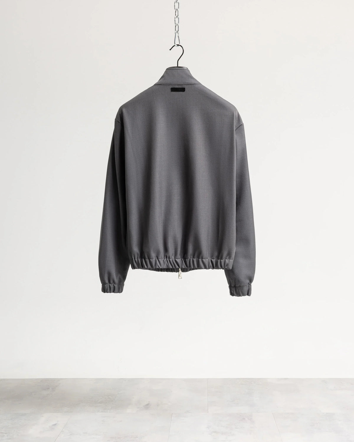 Giacca con zip mezzo collo tessuto classico Eternal Atelier