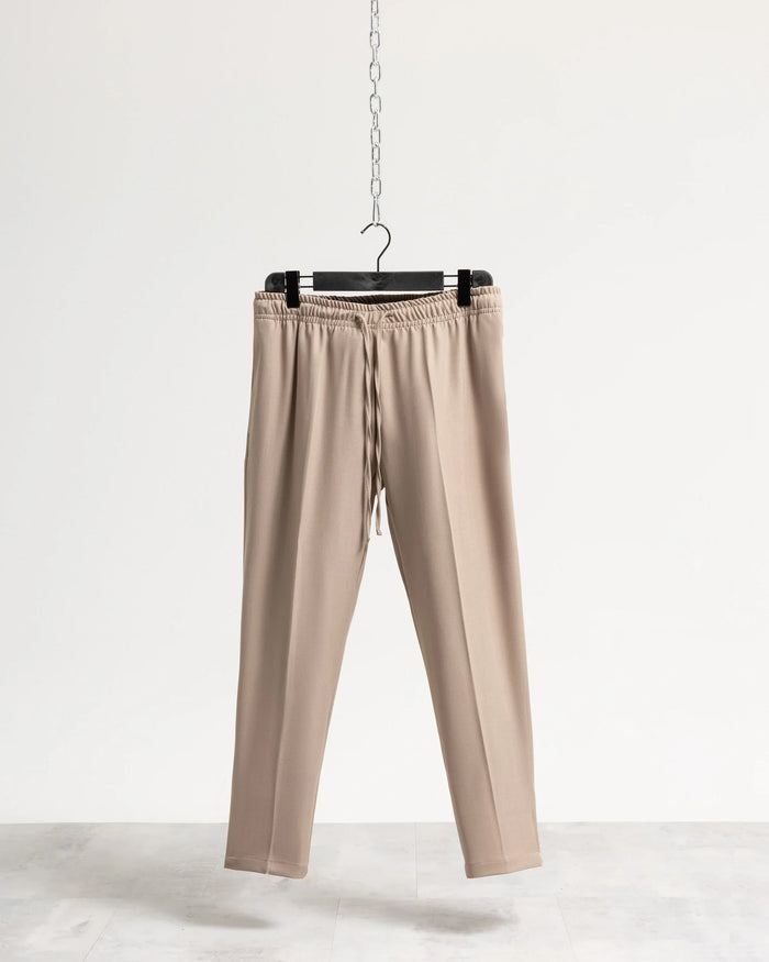 Pantalaccio regular tessuto classico Eternal Atelier - Beige