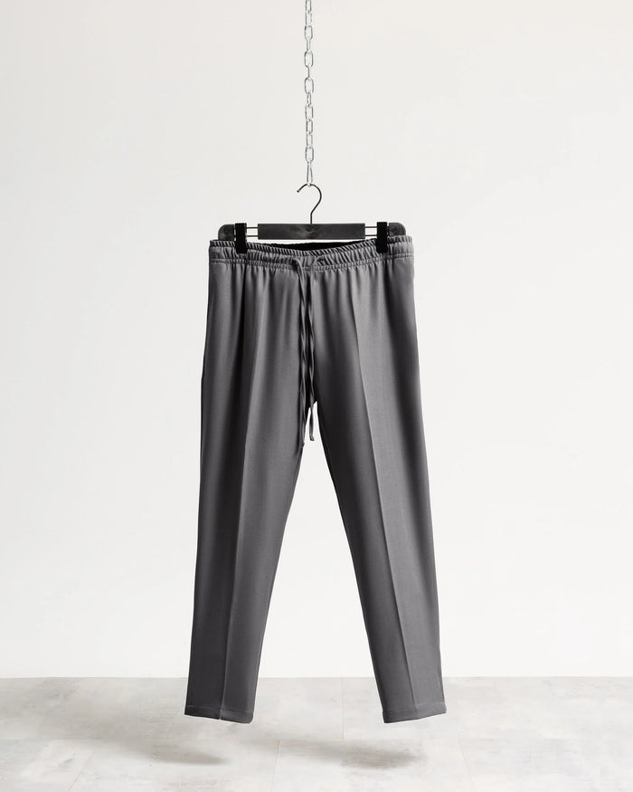 Pantalaccio regular tessuto classico Eternal Atelier - Grigio