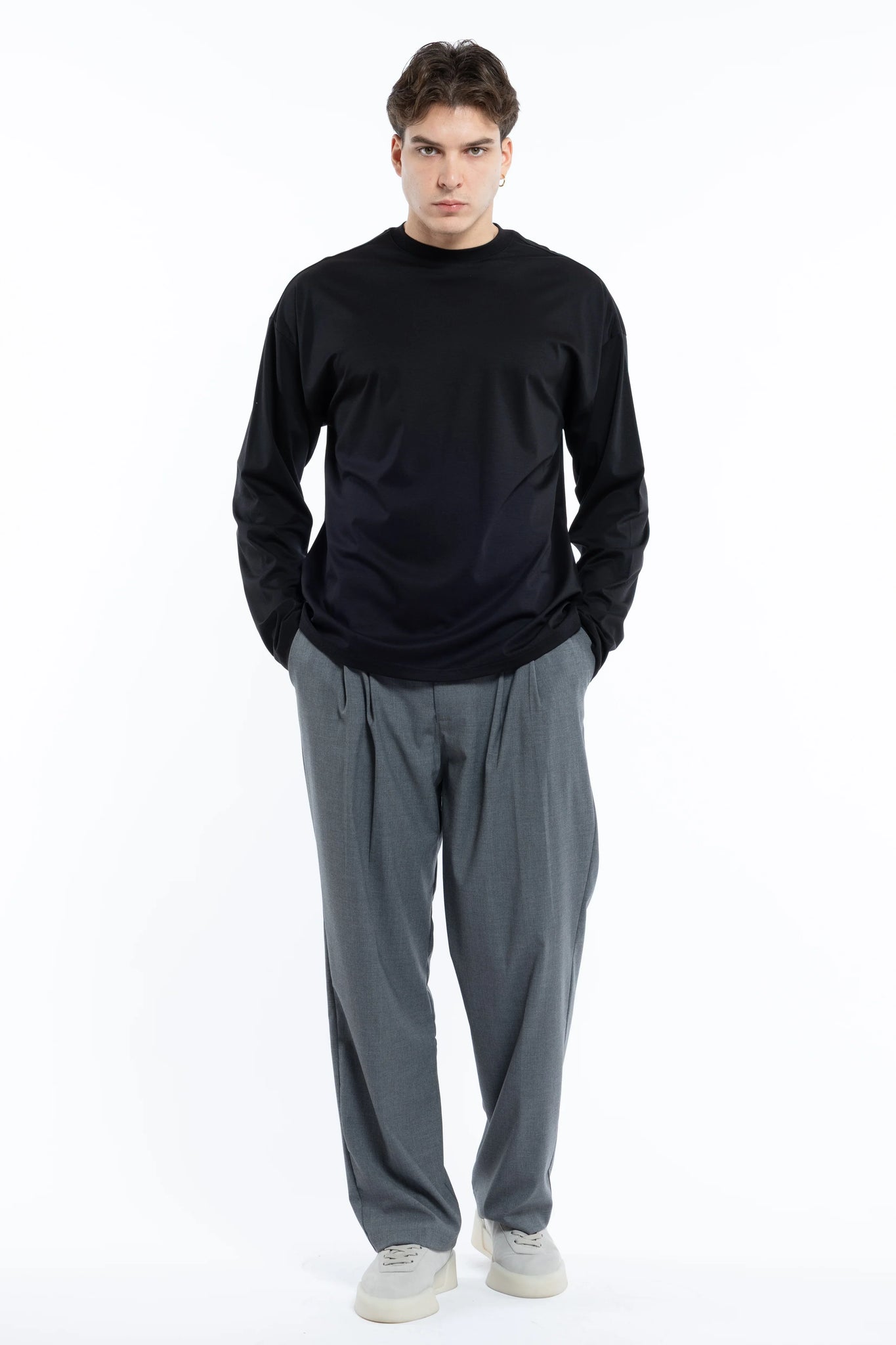 T-shirt manica lunga silk touch Eternal Atelier