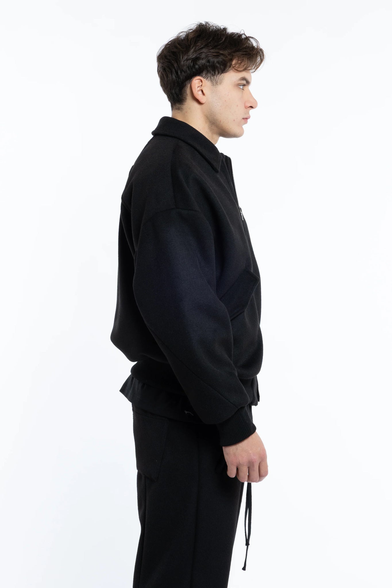 Giubbino in lana oversize Eternal Atelier