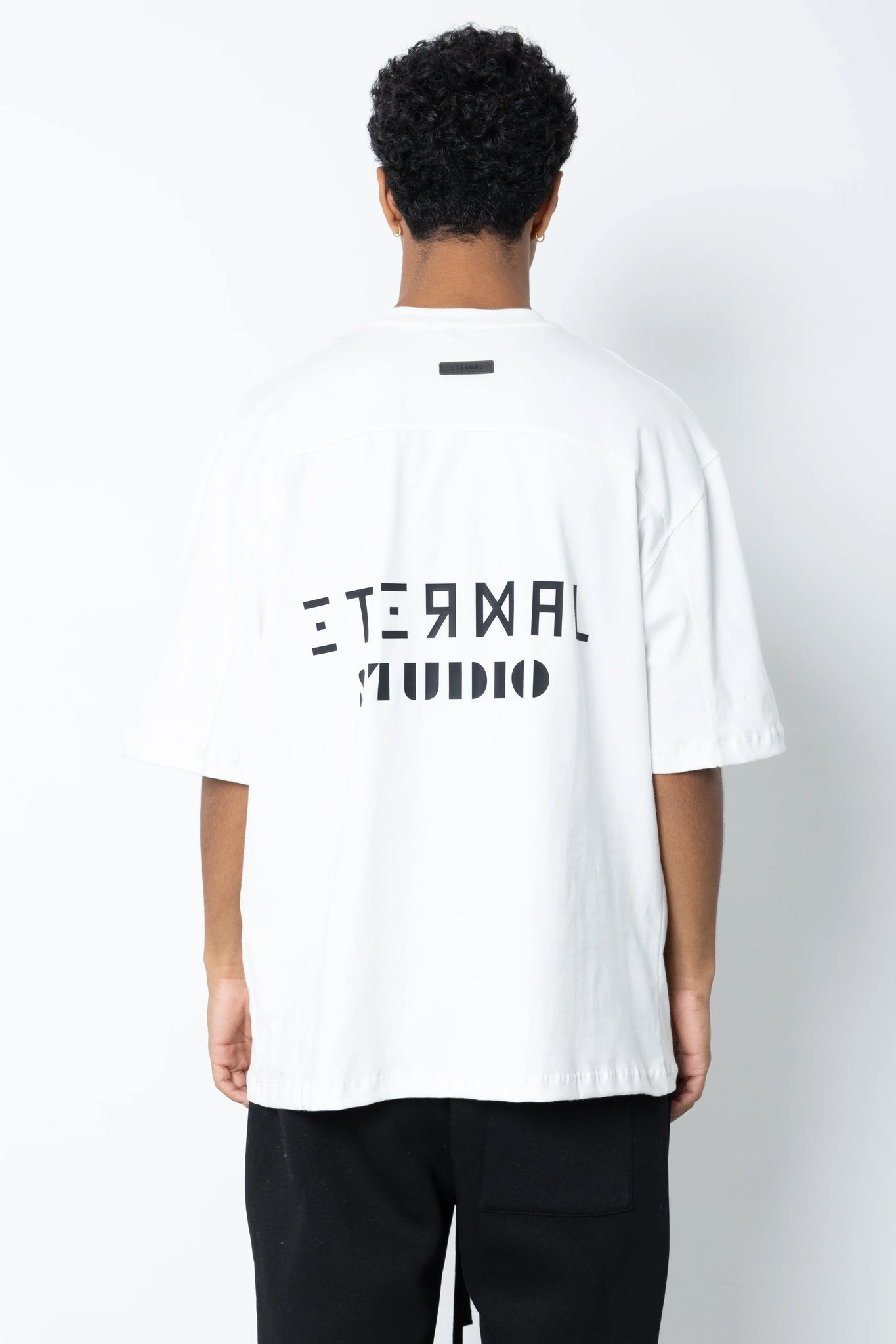 T-shirt in jersey manica corta logo brick Eternal Studio