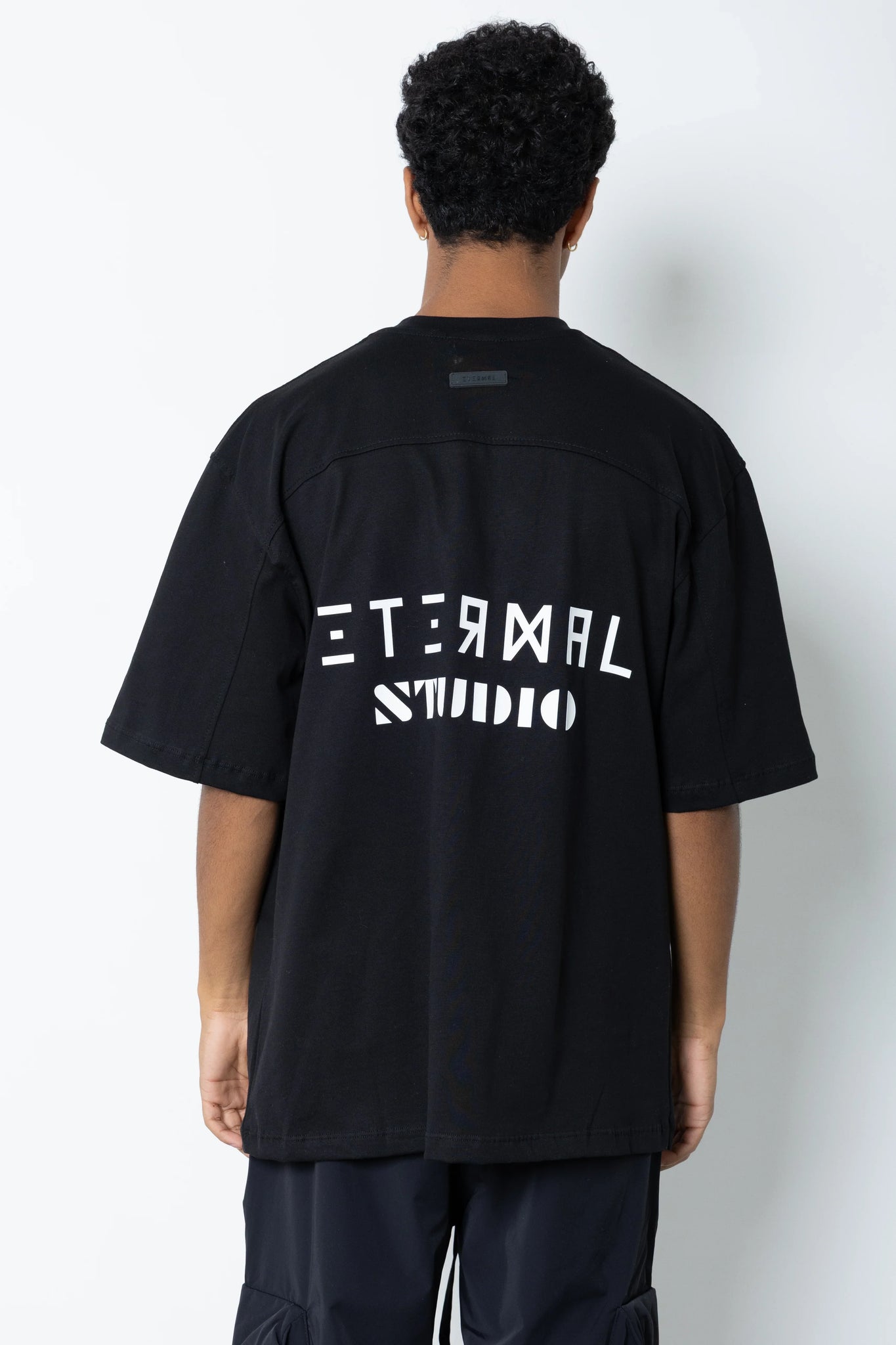 T-shirt in jersey manica corta logo brick Eternal Studio
