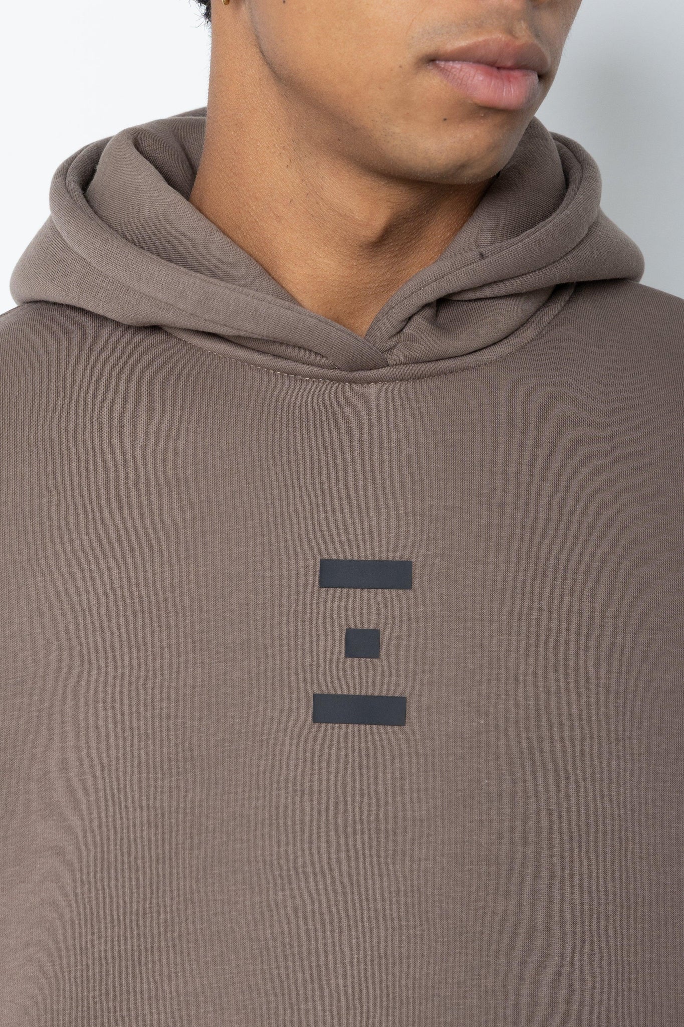 Felpa con cappuccio logo brick Eternal Studio