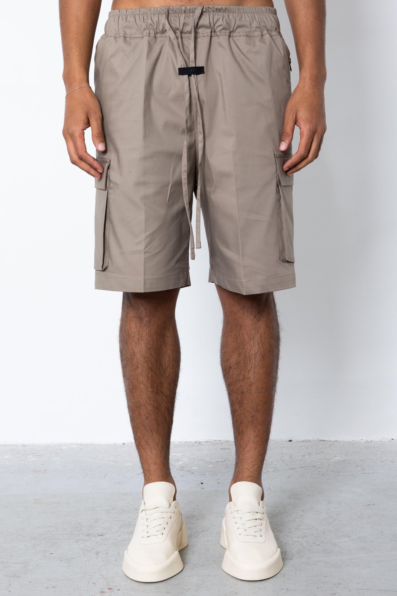 Short nylon con zip termosaldate Eternal