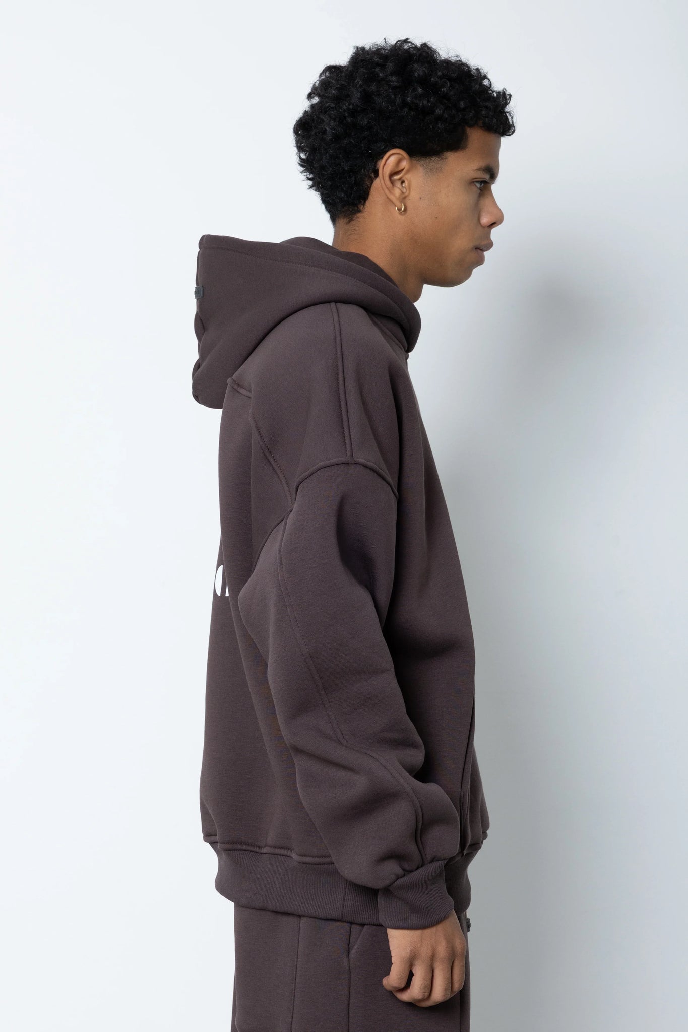 Felpa con cappuccio logo brick Eternal Studio