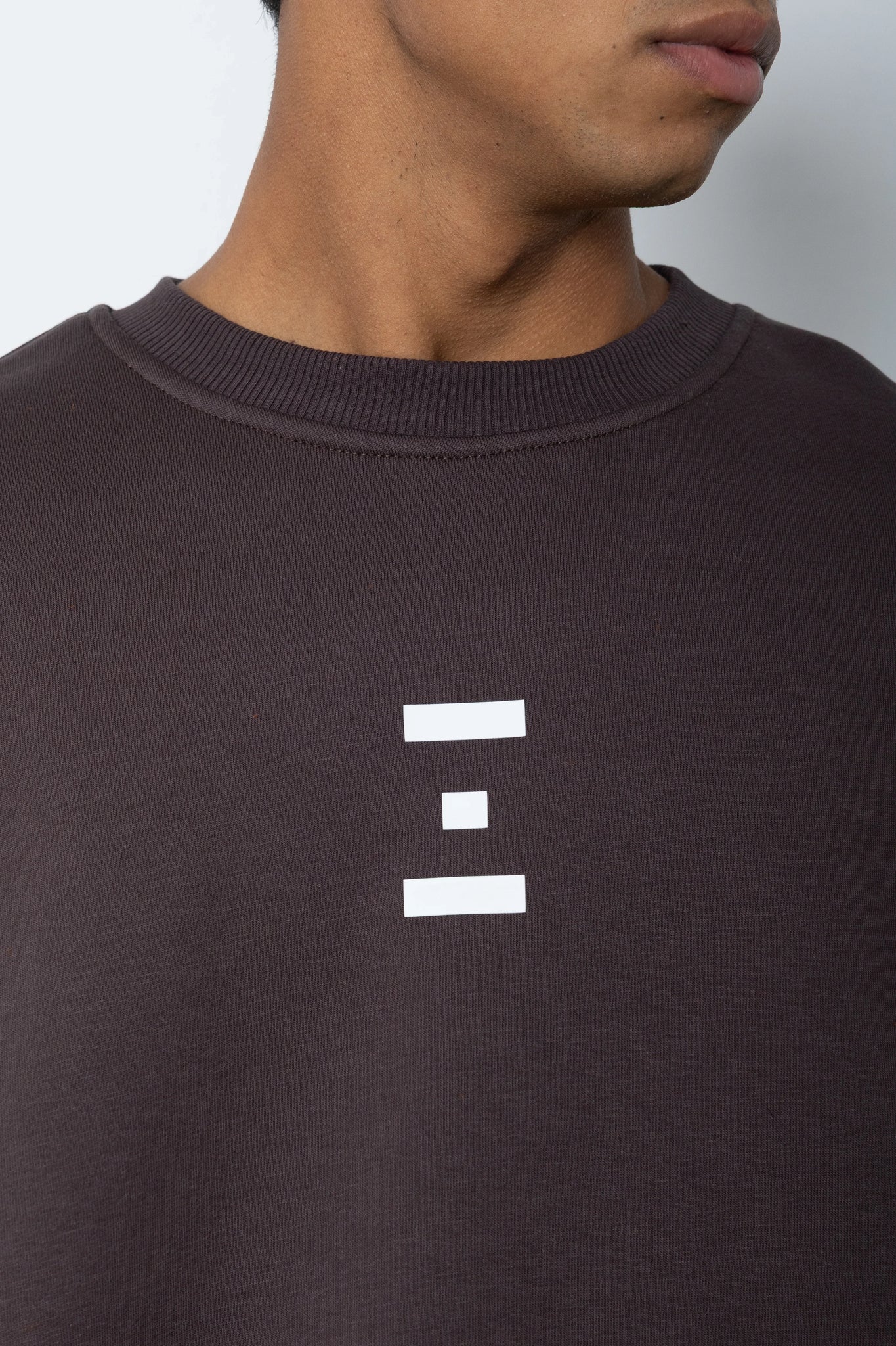 Felpa girocollo logo brick Eternal Studio