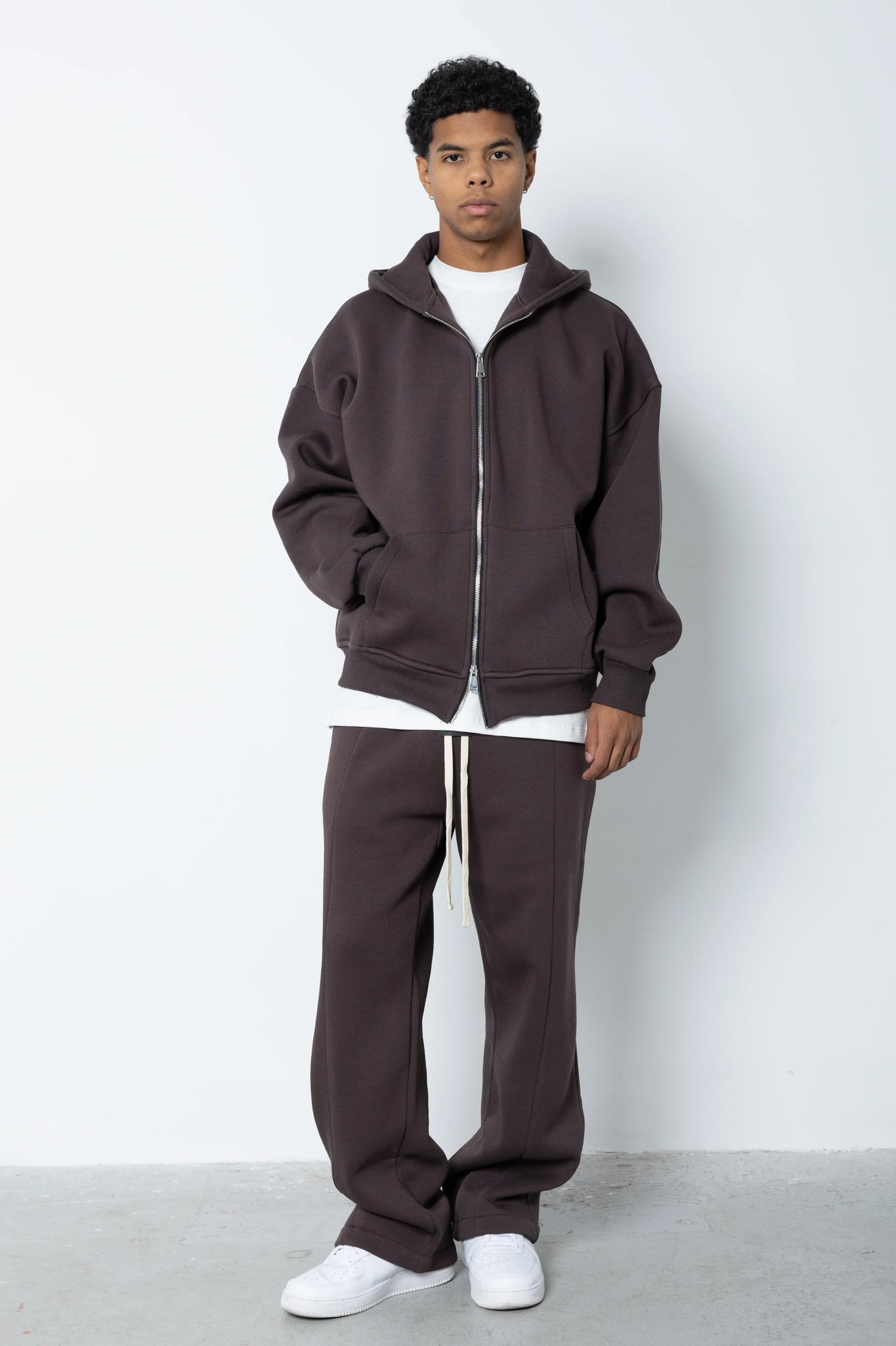 Felpa con zip e cappuccio Eternal Studio