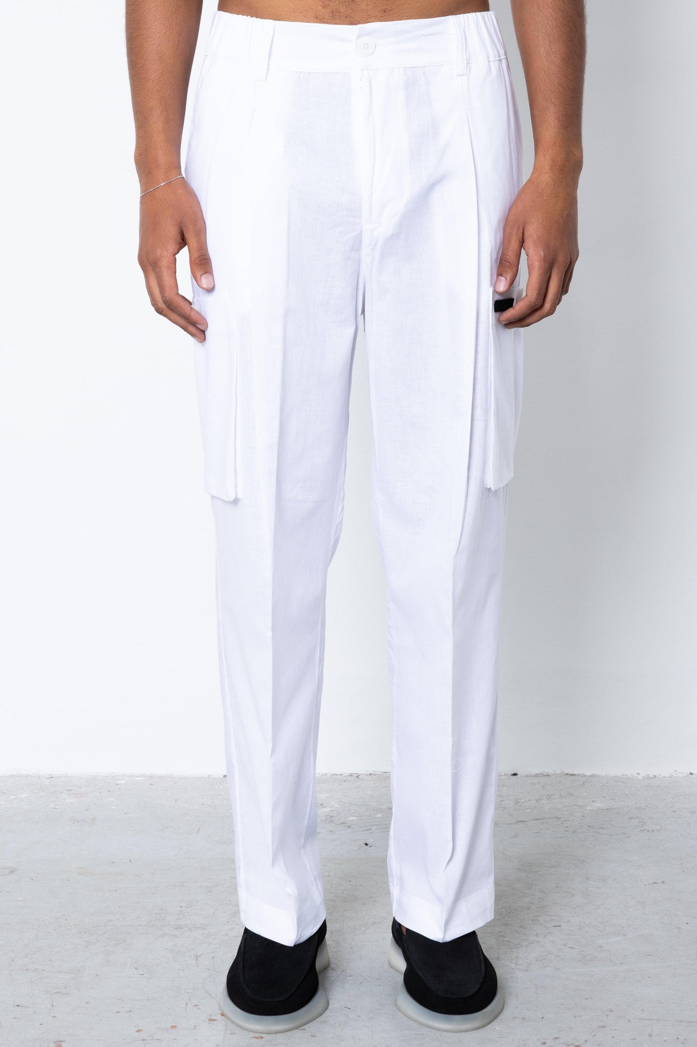 Pantalone Cargo in lino Eternal