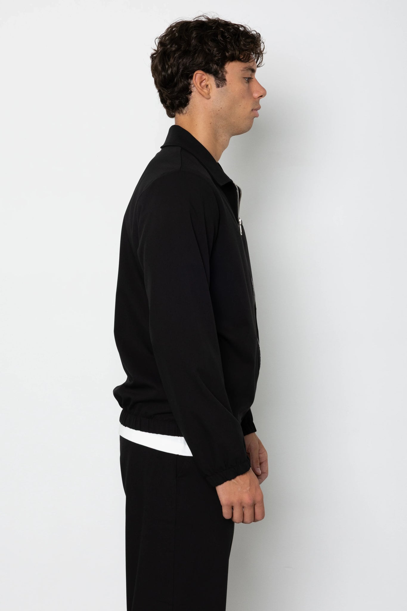 Giacca con collo camicia