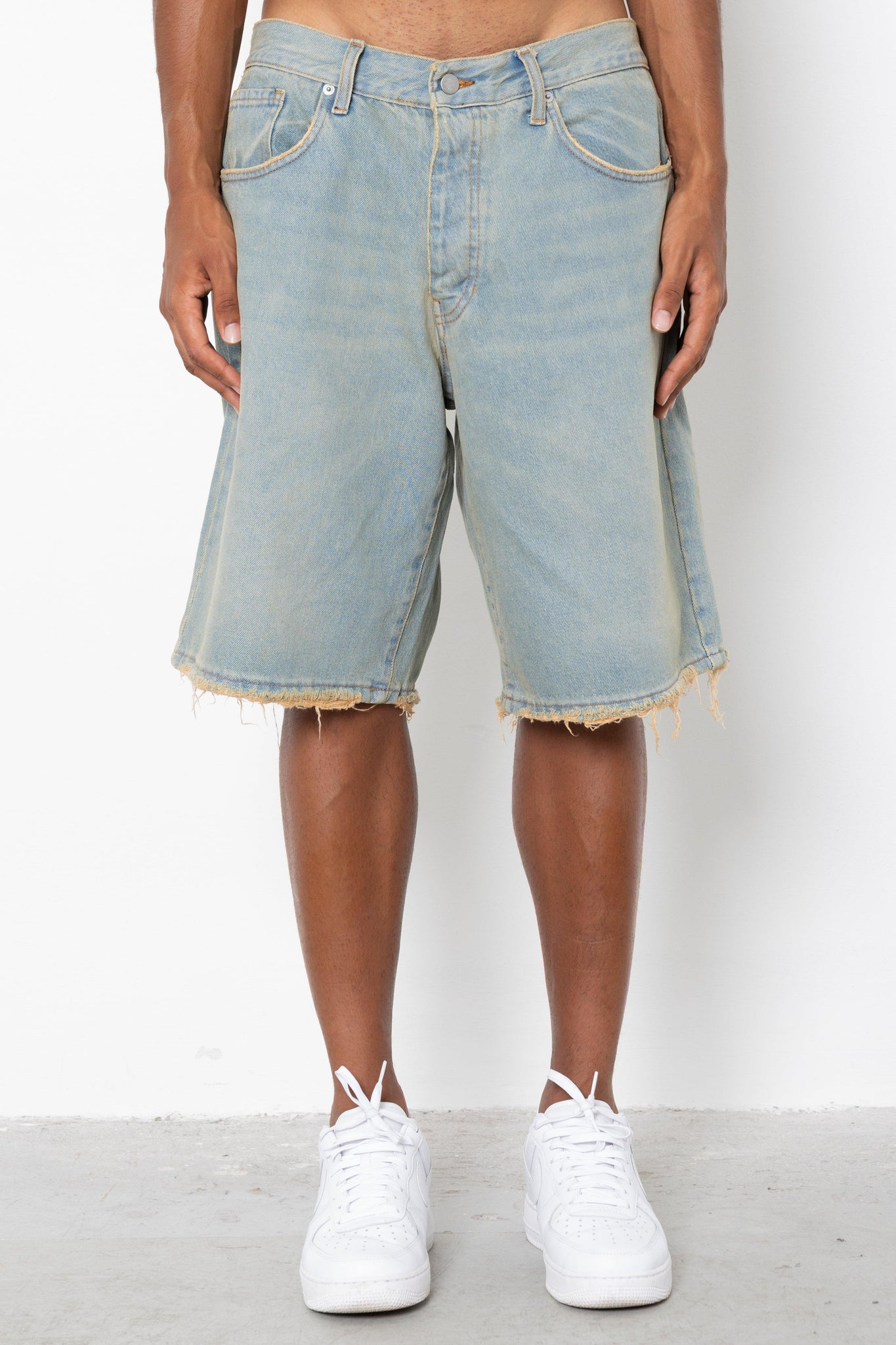 Short jeans blu indigo sand