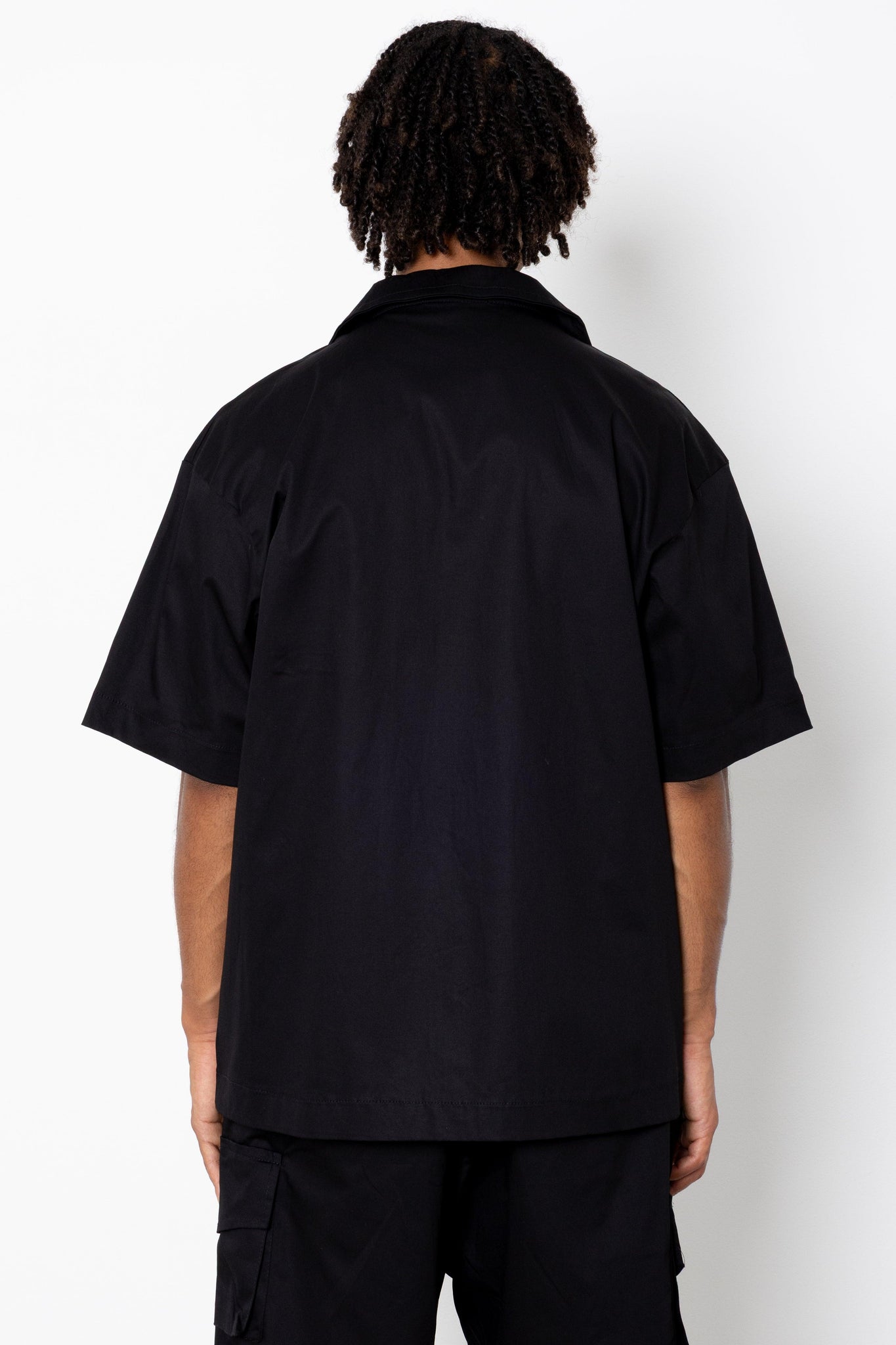 Camicia Cargo in gabardina