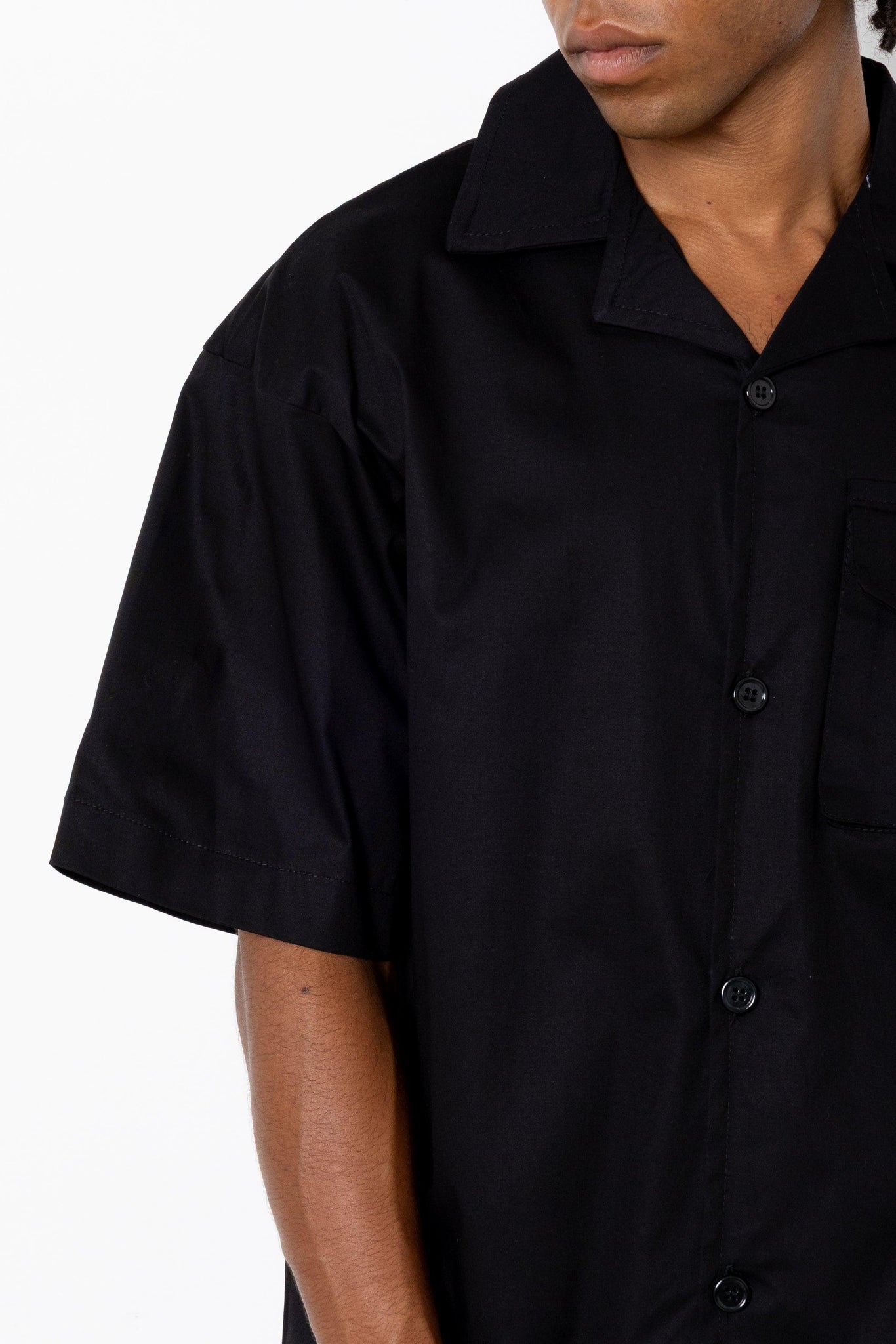 Camicia Cargo in gabardina