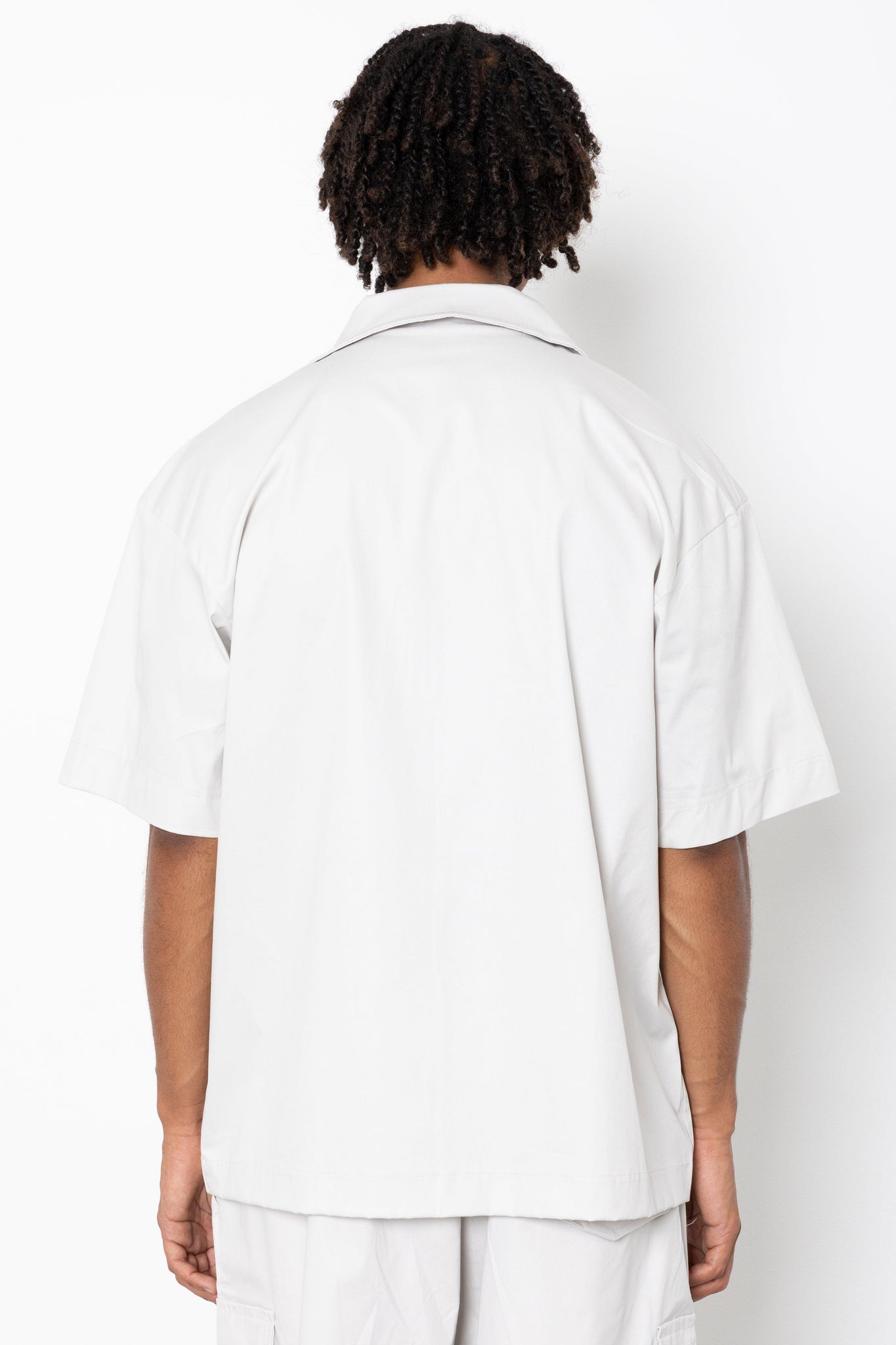 Camicia Cargo in gabardina