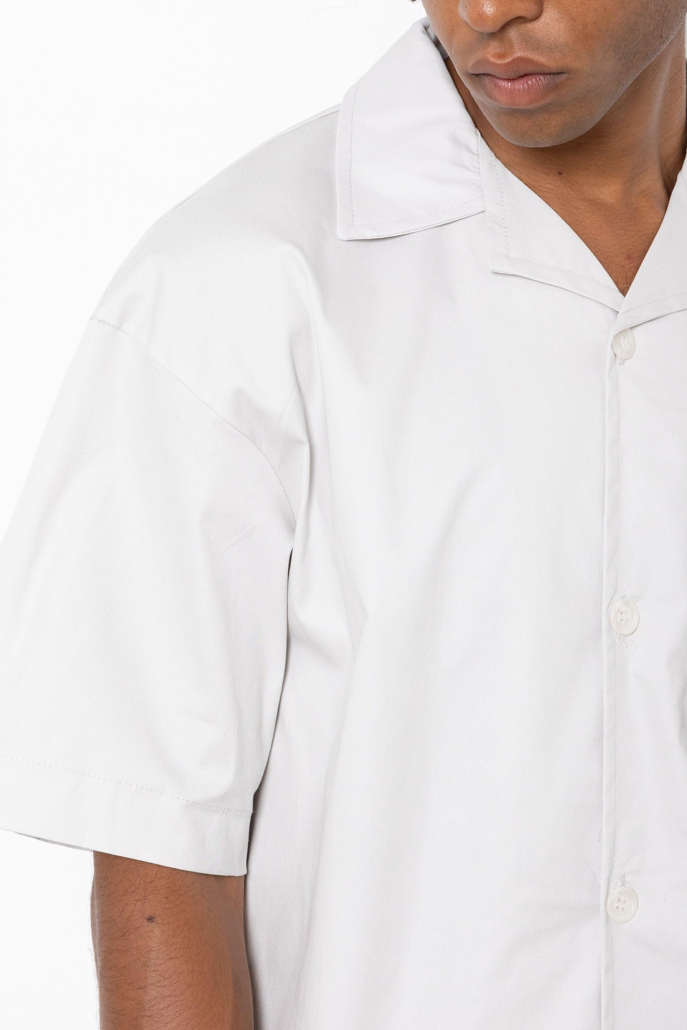 Camicia Cargo in gabardina