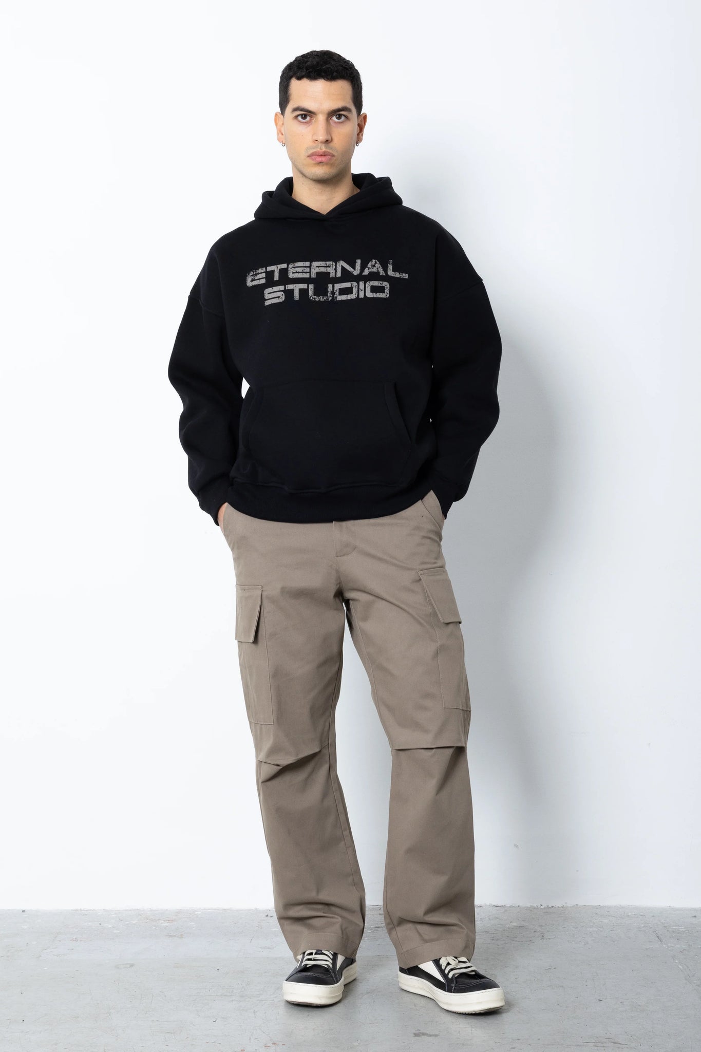 Felpa logo aged Eternal Studio