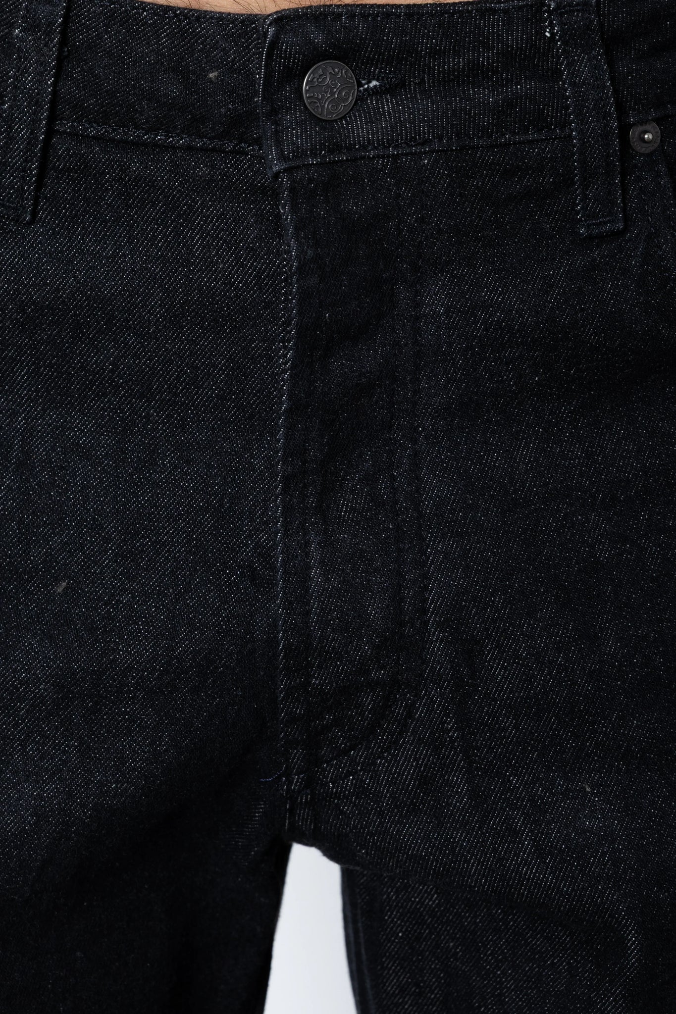 Jeans raw black Eternal Studio