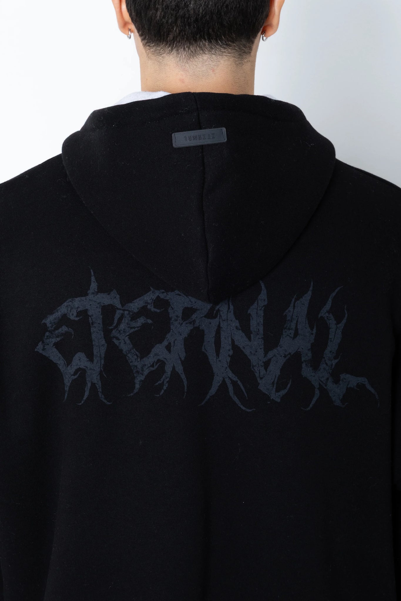 Felpa con cappuccio double face Eternal Studio