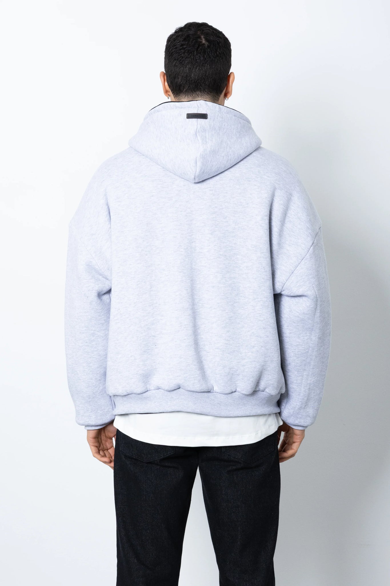 Felpa con cappuccio double face Eternal Studio