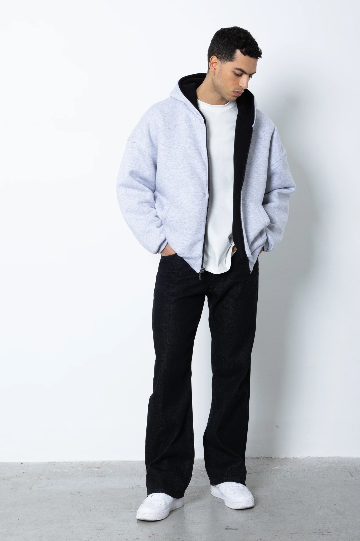 Jeans raw black Eternal Studio