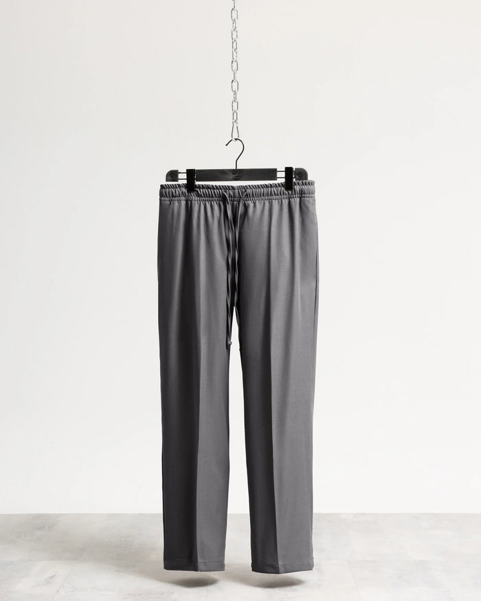Pantalaccio fondo ampio tessuto classico Eternal Atelier - Grigio