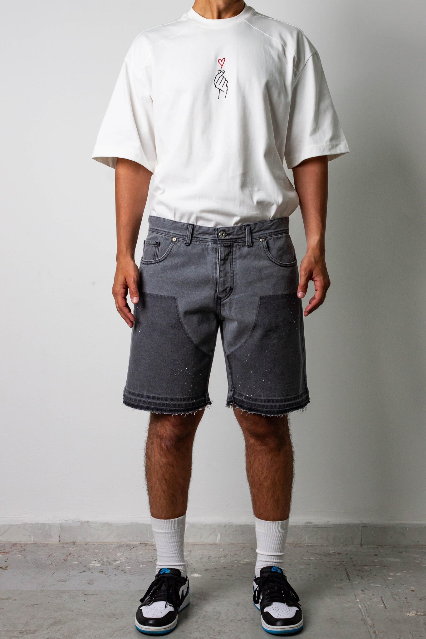 Short jeans carpenter vernice - FRANKIE HO