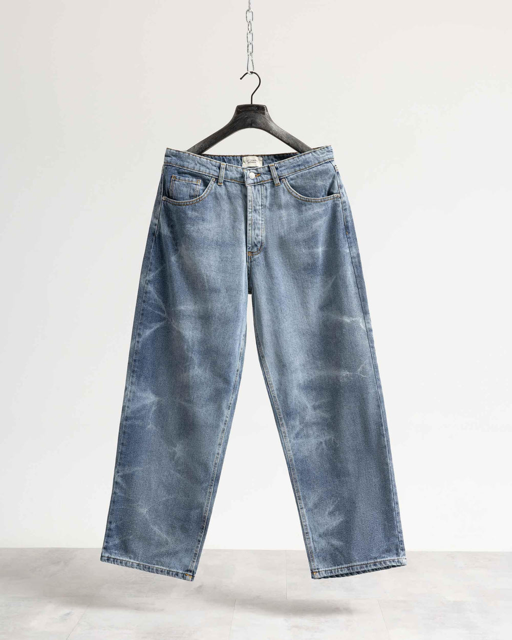 Jeans baggy blu fulmini Eternal