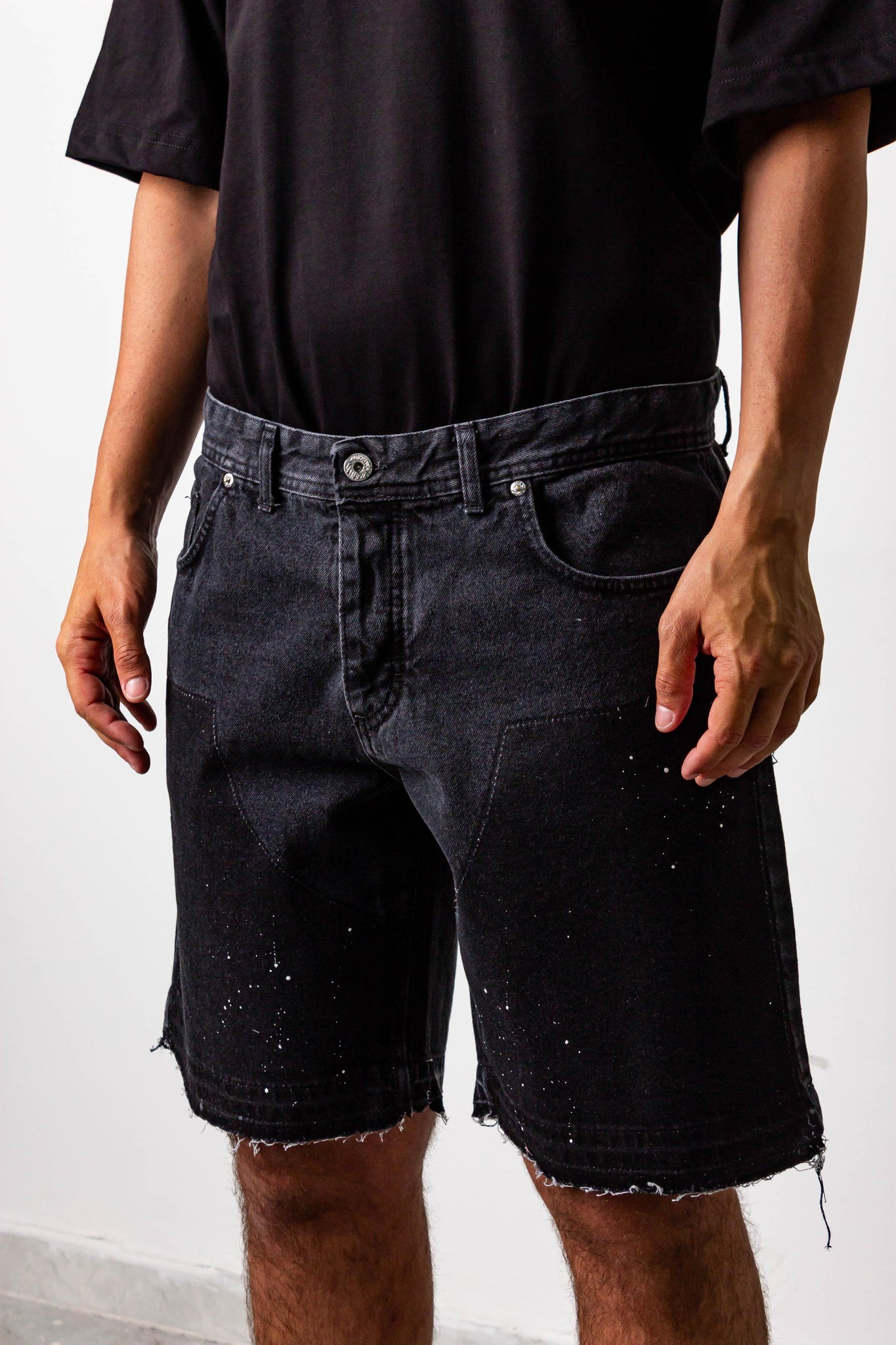 Short jeans carpenter vernice - FRANKIE HO