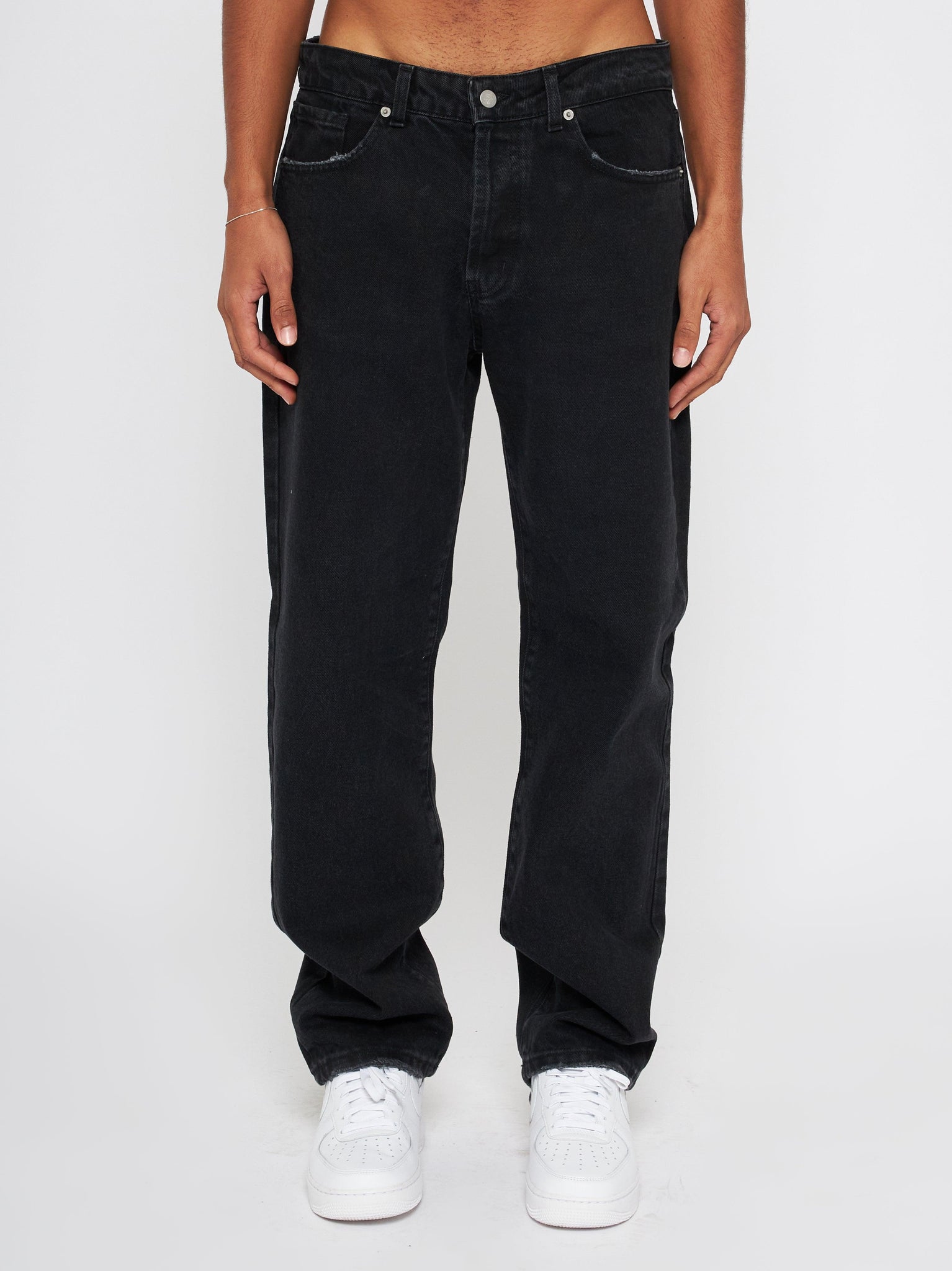 Jeans baggy fit black bull