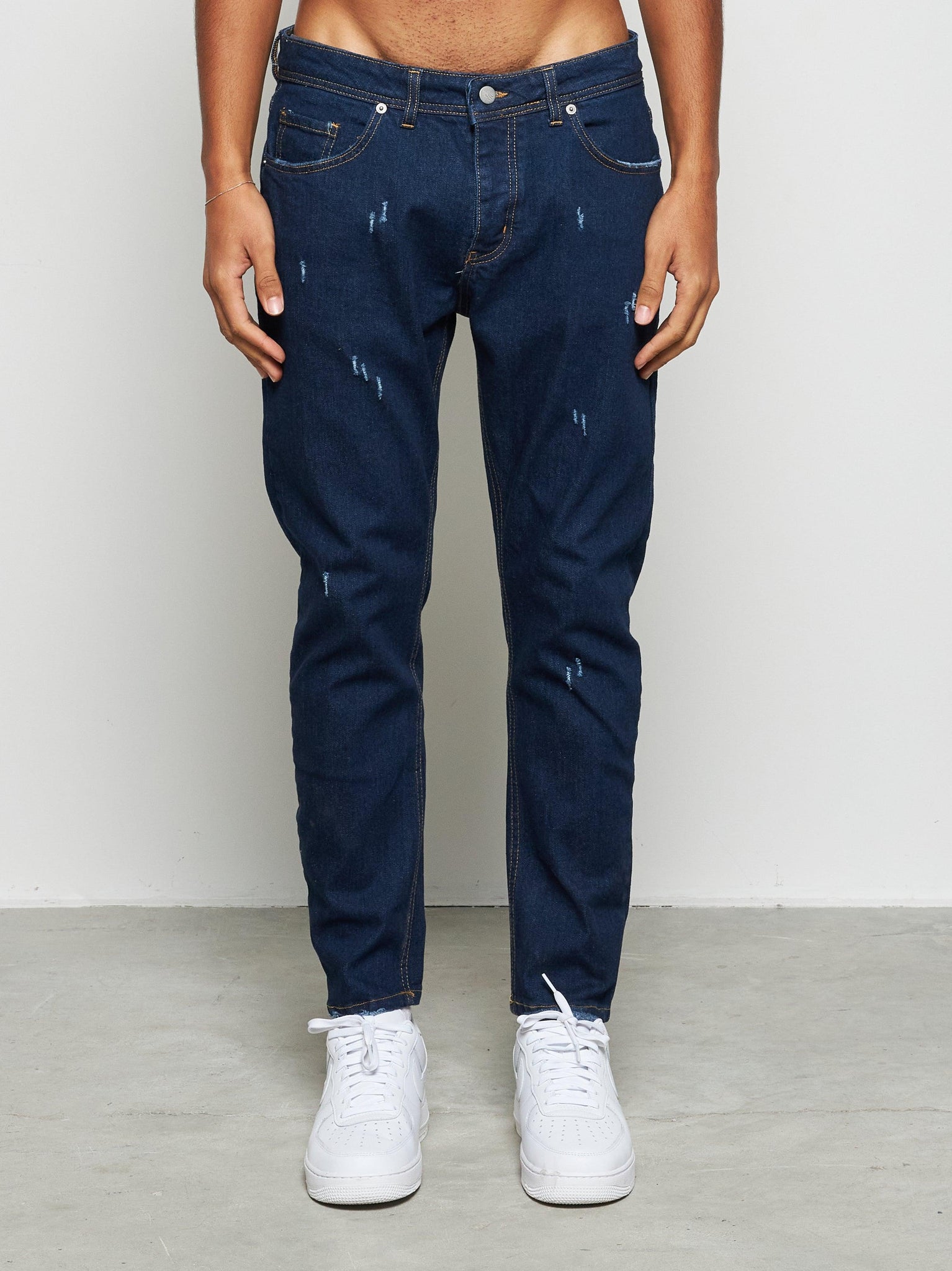 Jeans regular mid indigo