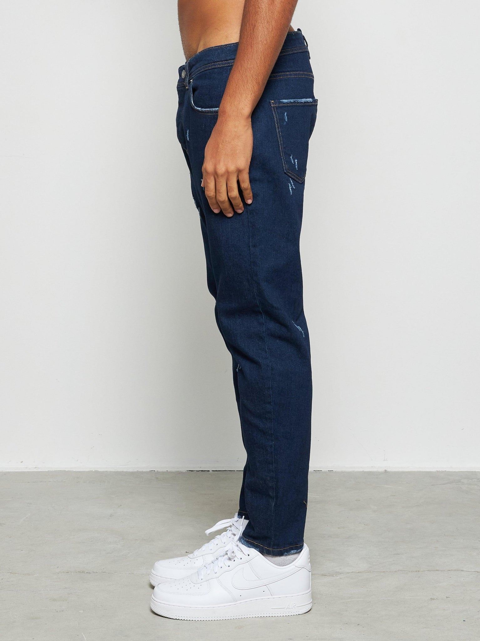 Jeans regular mid indigo