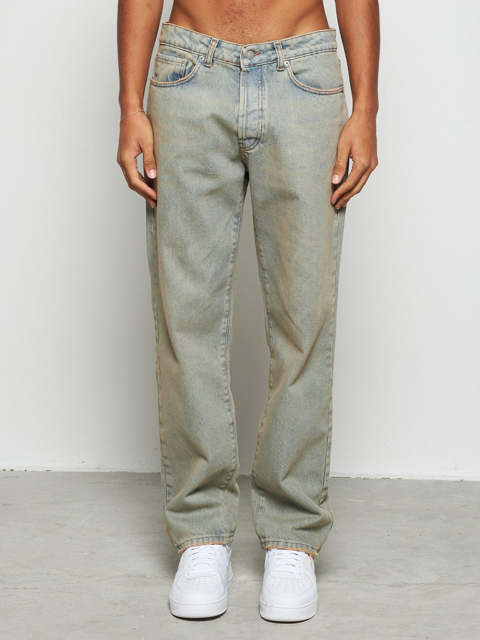 Jeans baggy desert wash