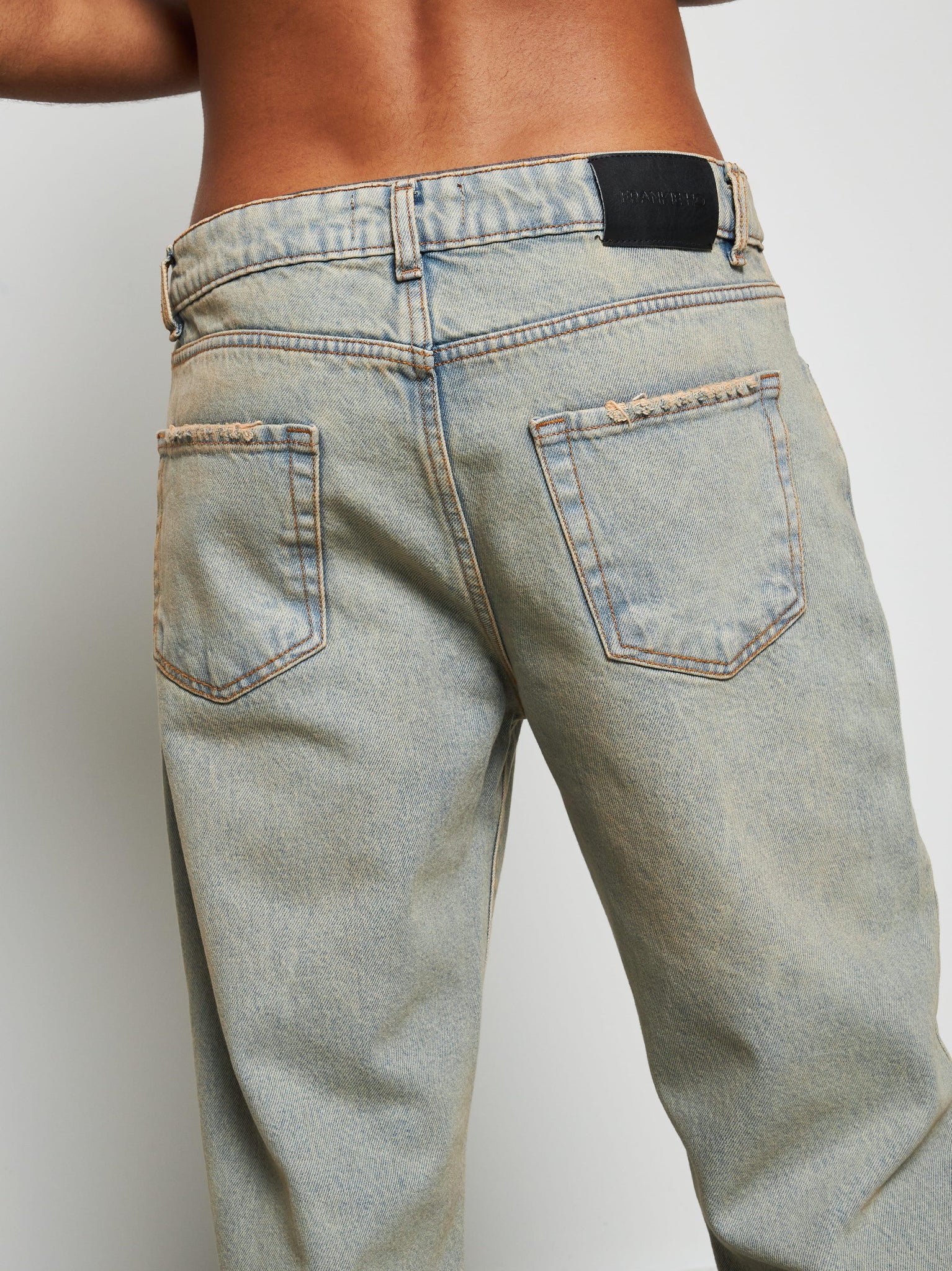 Jeans baggy desert wash