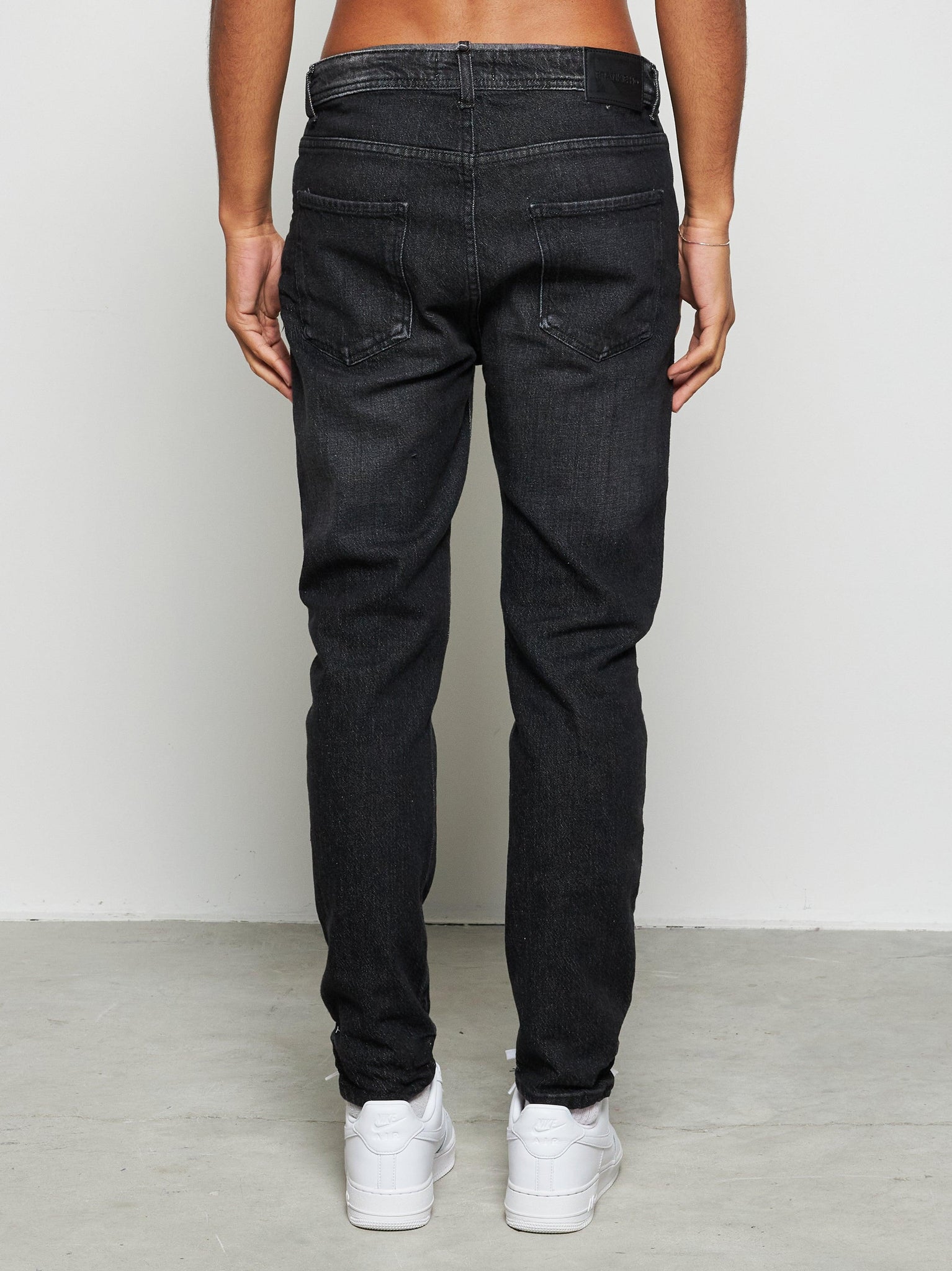 Jeans regular black carbon