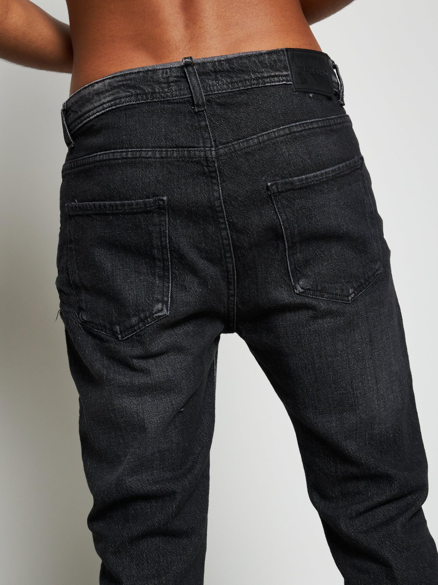 Jeans regular black carbon