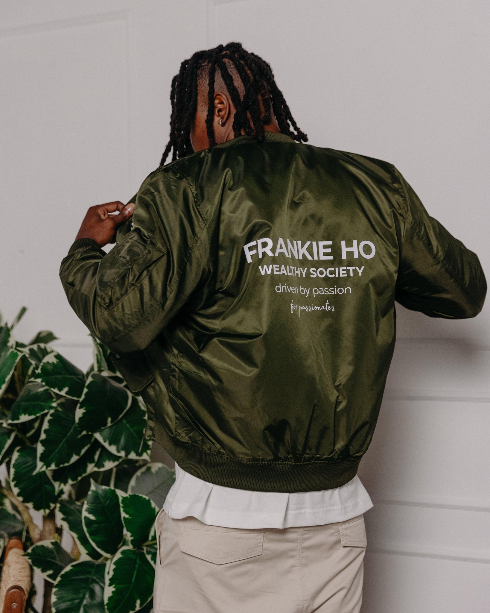 Nylon Bomber Jacket - FRANKIE HO