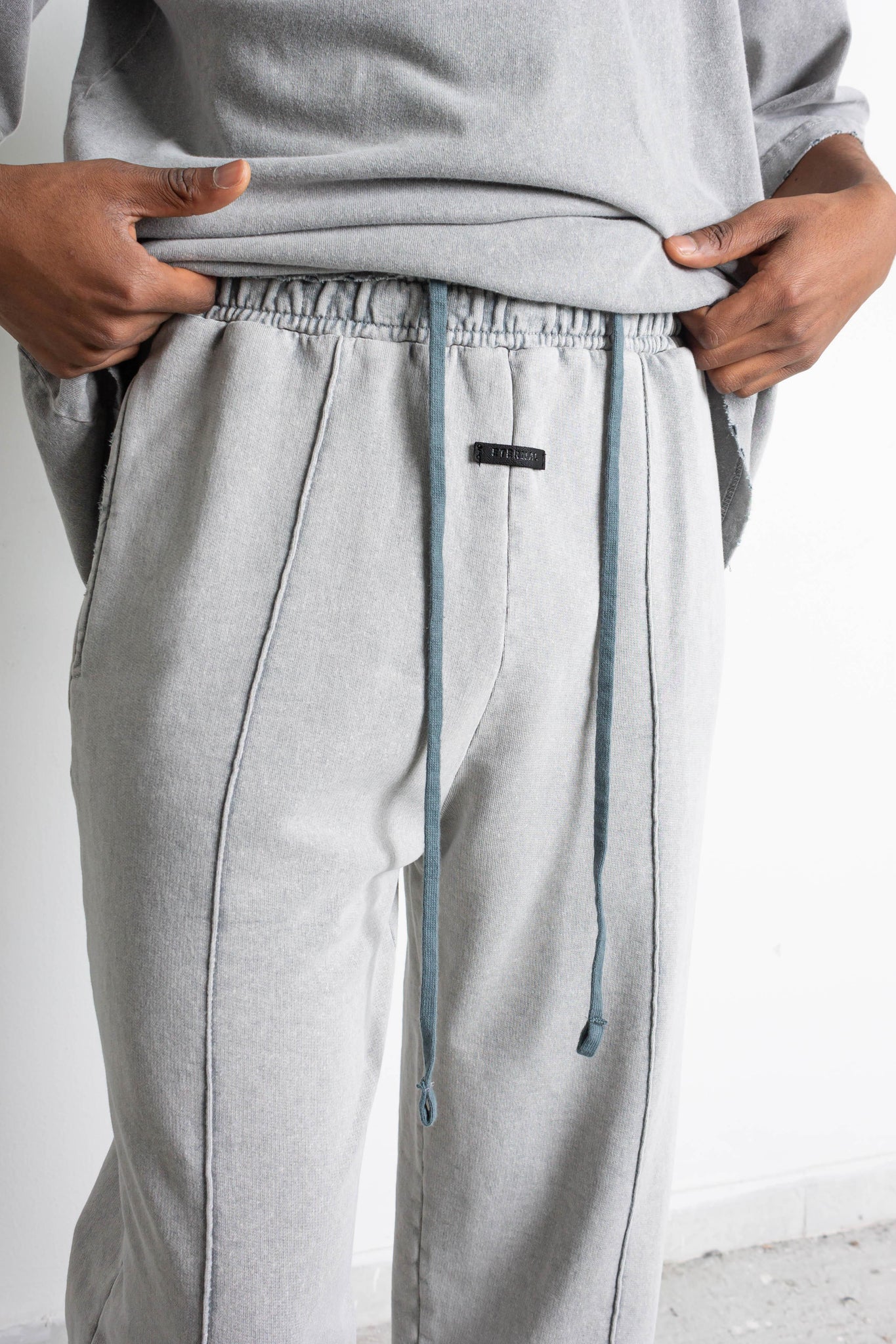 Pantalone jogger washed Eternal - FRANKIE HO