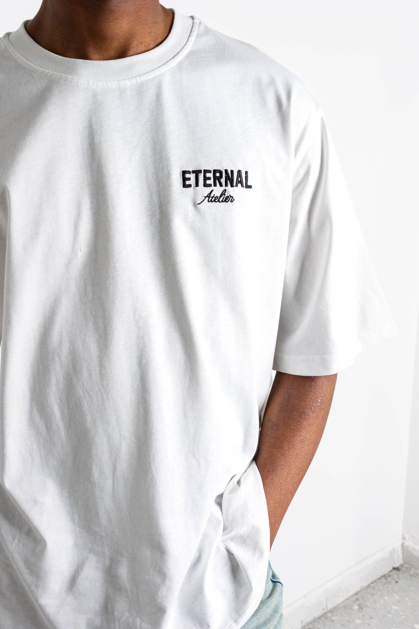 T-shirt logo ricamo Eternal - FRANKIE HO