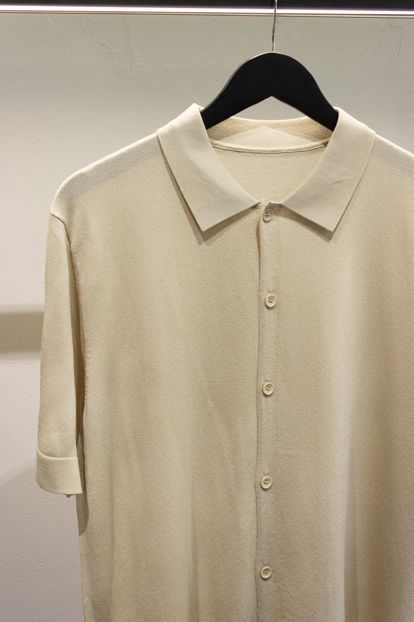 Polo camicia in maglia - FRANKIE HO