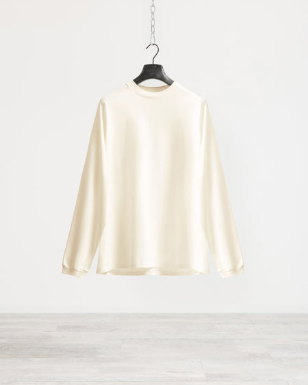 T-shirt longsleeve con polsino oversize - Ice
