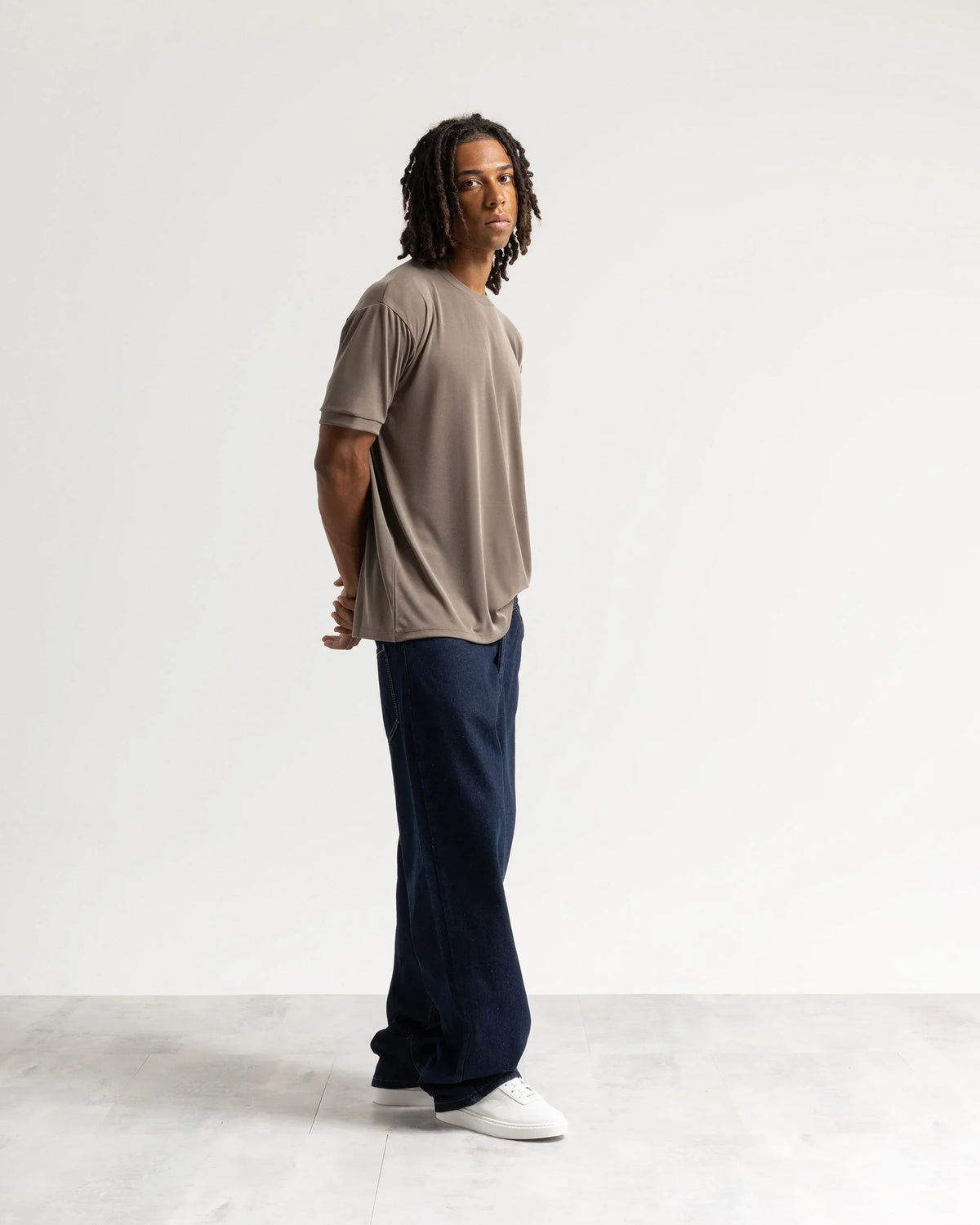 T-shirt costina manica corta Eternal Atelier