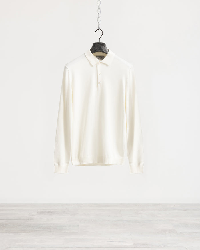 Polo in maglia manica lunga Eternal Atelier