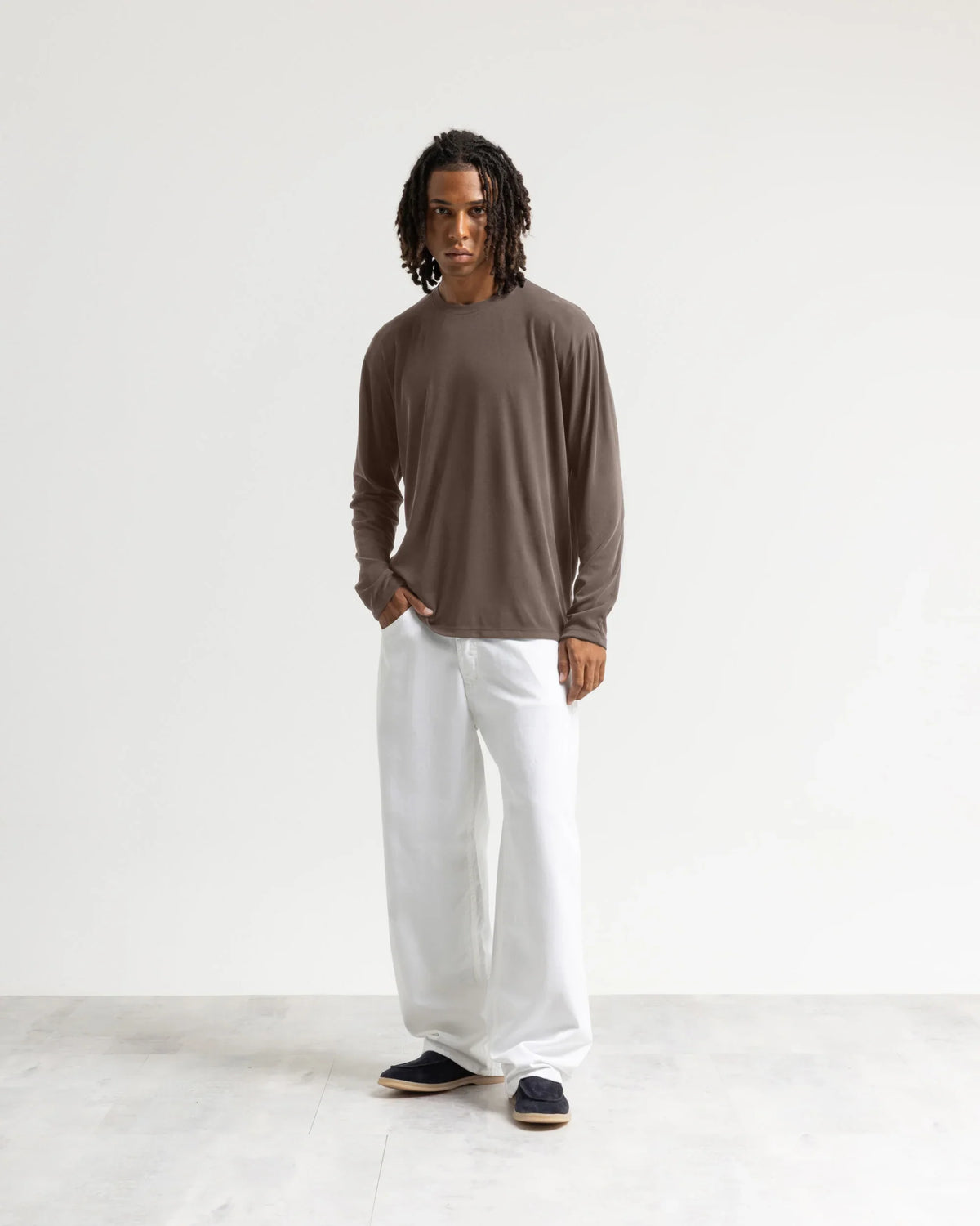 T-shirt costina manica lunga Eternal Atelier