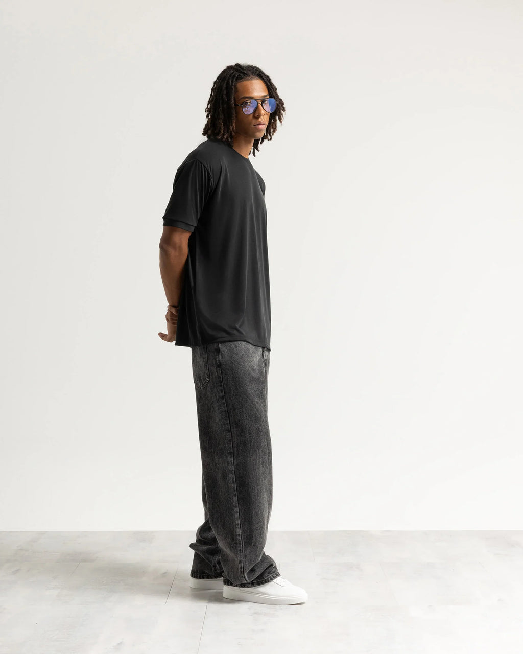 T-shirt costina manica corta Eternal Atelier