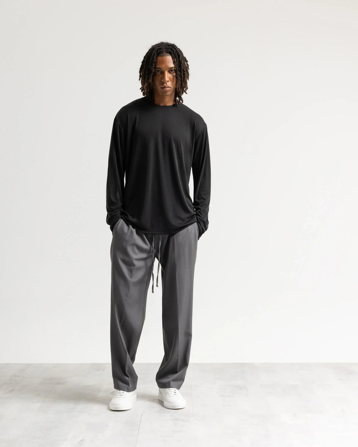 T-shirt costina manica lunga Eternal Atelier